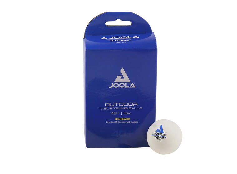 Bordtennisballer Joola Outdoor 6 stk | Utendørsball 