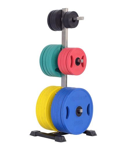 Gymleco Rack til vektskiver Skivetre til oppbevaring av bumper plate