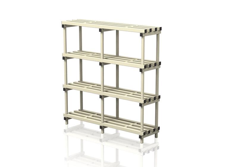 Hyllereol 150 cm | Beige 150 x 40 x 153 cm (B x D x H) 