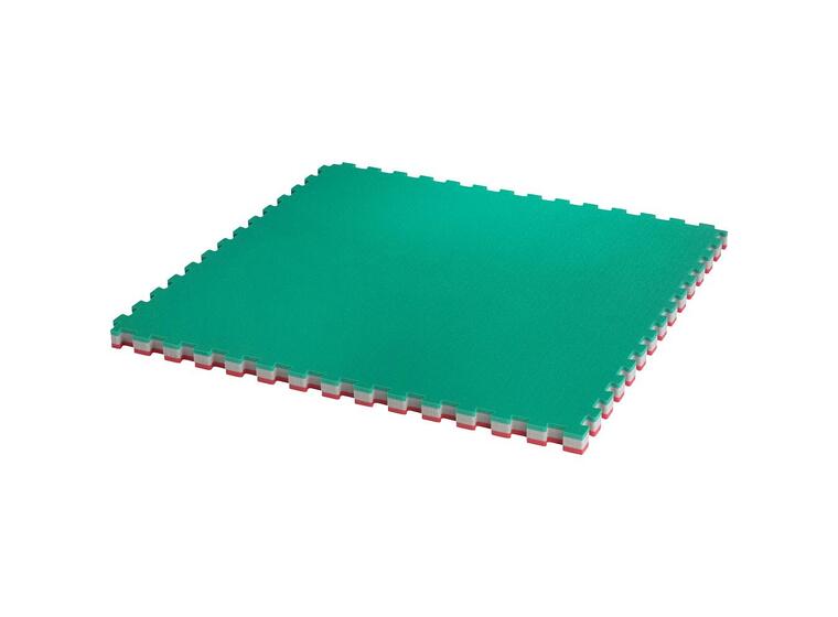 Kampsportmatte 100x100x4 cm Tatami original flettematte,  inkl kant 