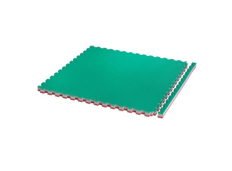 Kampsportmatte 100x100x4 cm Tatami original flettematte,  inkl kant 