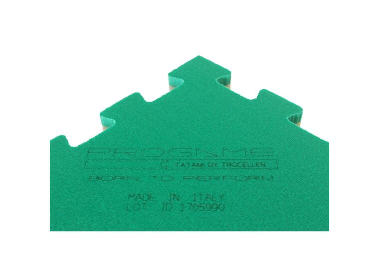 Kampsportmatte 100x100x4 cm Tatami original flettematte,  inkl kant 