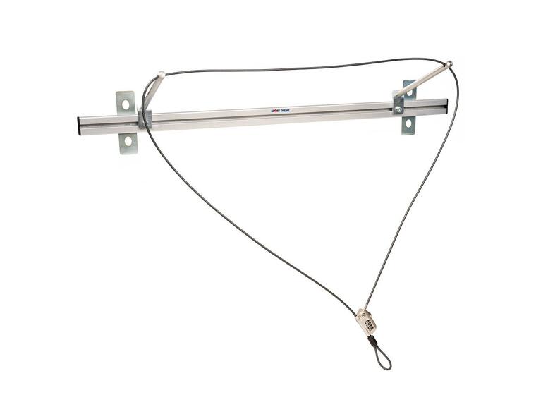Oppbevaring til 20 matter - låsbart 90 cm | Til treningsmatter med hull 