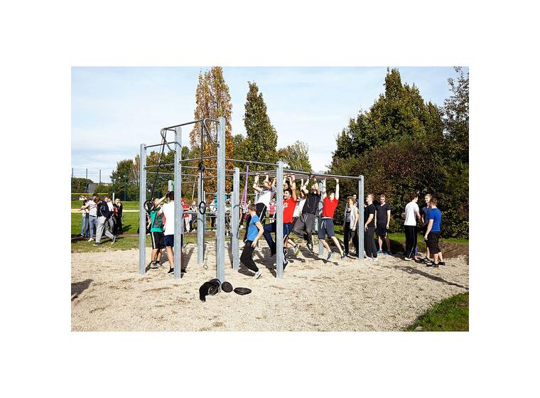 Playparc Allround treningspark Treningsstativ for parker og  skoler 
