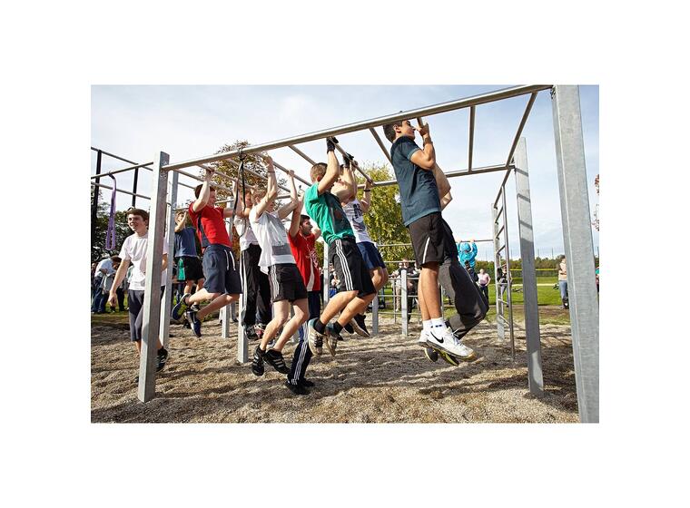 Playparc Allround treningspark Treningsstativ for parker og  skoler 