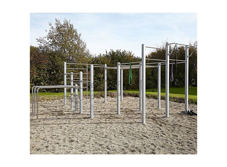 Playparc Allround treningspark Treningsstativ for parker og  skoler 