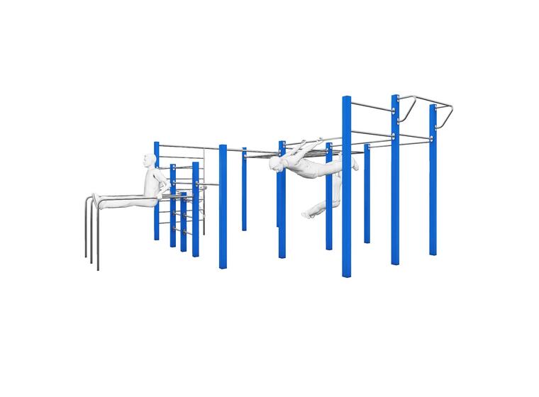 Playparc Allround treningspark Treningsstativ for parker og  skoler 