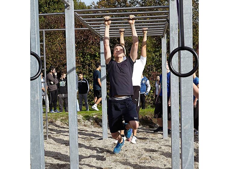 Playparc Allround treningspark Treningsstativ for parker og  skoler 