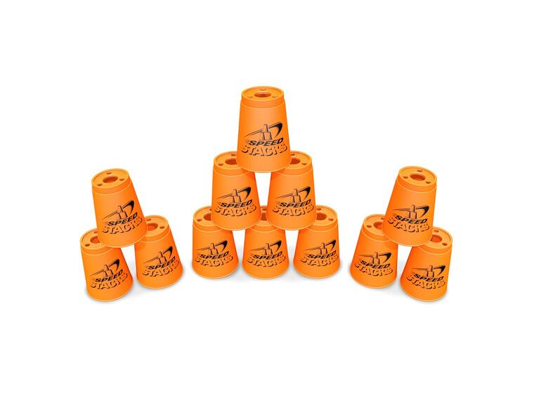 Speed Stacks Kopper 12 stykk | Neon oransje 