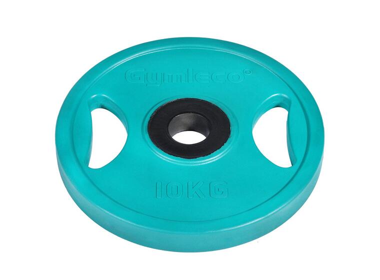 Vektskive Gymleco Olympisk - 10 kg Hull: 50 mm | Grønn 