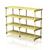 Hyllereol 200 cm | Gul 200 x 60 x 153 cm (B x D x H) 