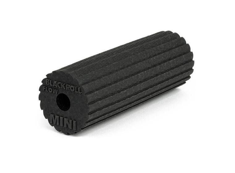 Blackroll Fascia Mini Flow massasjerulle 5,5 x 15 cm | svart 