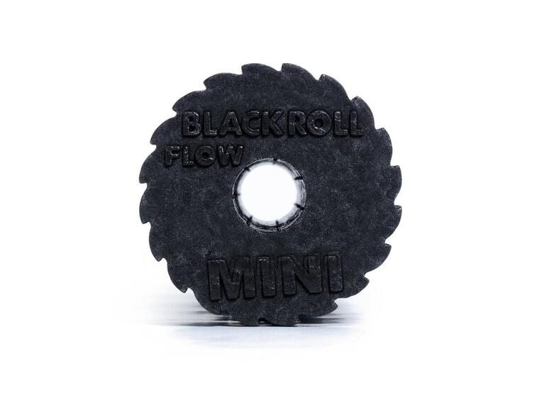 Blackroll Fascia Mini Flow massasjerulle 5,5 x 15 cm | svart 