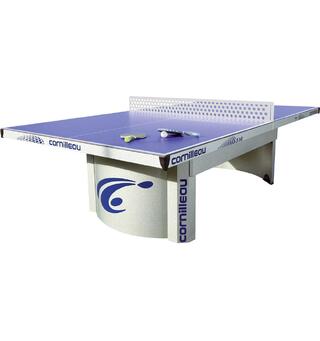 Bordtennisbord Cornilleau 510M Campus Blå | Utendørs | Med stålnett