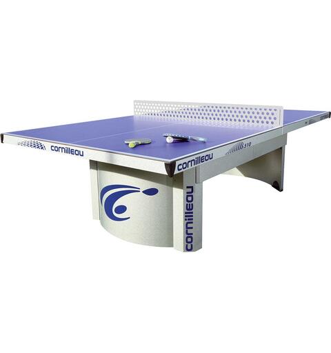 Bordtennisbord Cornilleau 510 PRO Bl&#229; | Utend&#248;rs | Med st&#229;lnett