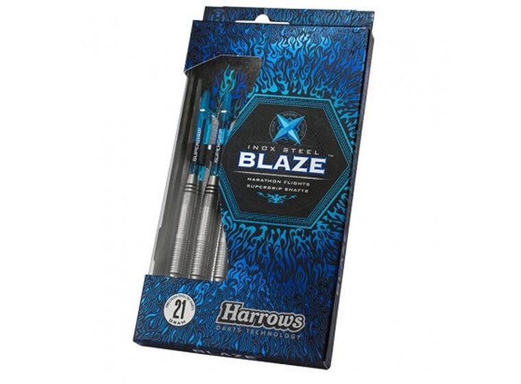 Dartpiler Blaze Inox Steel (3) 24 gram | til tradisjonell dart 