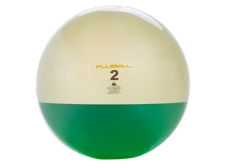 Medisinball Trial Fluiball 2 kg Grønn | fylt med væske 