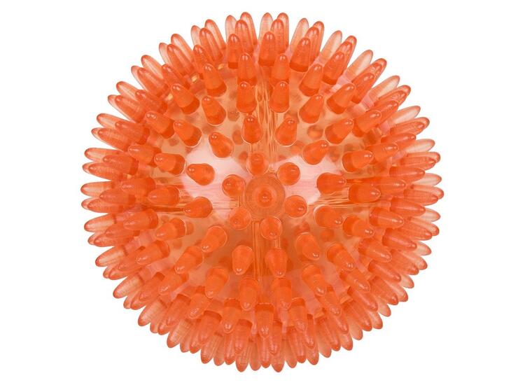 Piggball med harde pigger 9 cm 1 stk oransje massasjeball 