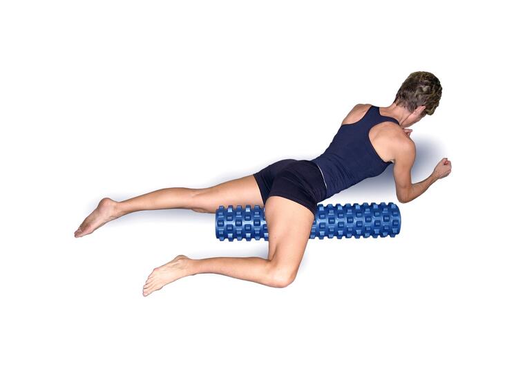 RumbleRoller Foam Roller Blå 15 x 77,5 cm 