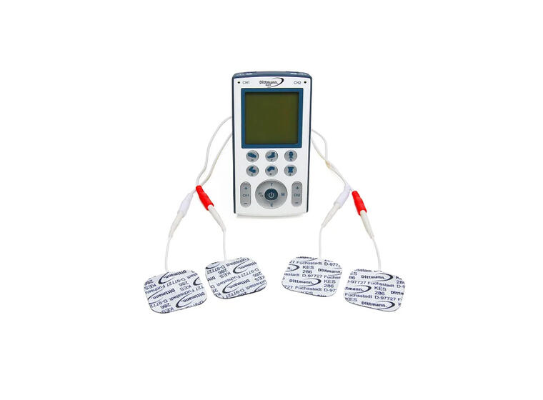 TENS EMS Apparat TEN 250 8 elektroder | Flere programinstillinger 