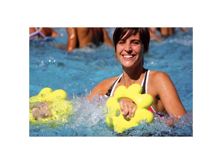 Aqua Fitness skiver Happy Flower 26 cm 