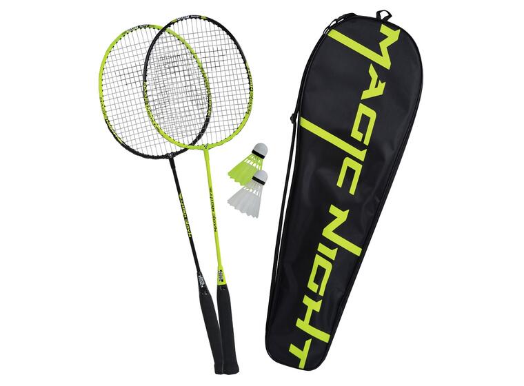 Badmintonsett Talbot Torro Magic Night 120g | Fjærballer med LED 