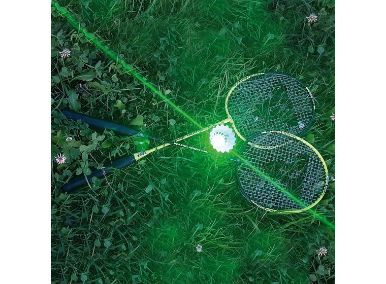 Badmintonsett Talbot Torro Magic Night 120g | Fjærballer med LED 