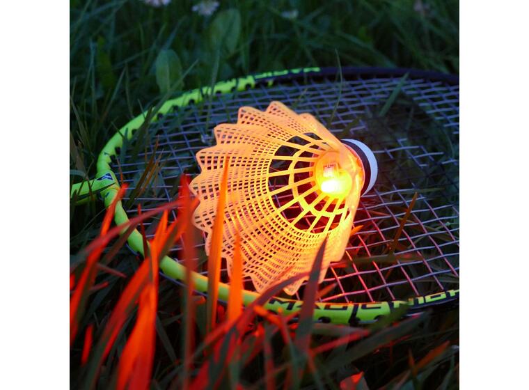 Badmintonsett Talbot Torro Magic Night 120g | Fjærballer med LED 