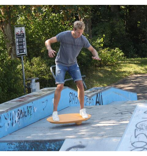 Balansebrett Pedalo Rolling Board Vippebrett | 78 x 43 cm