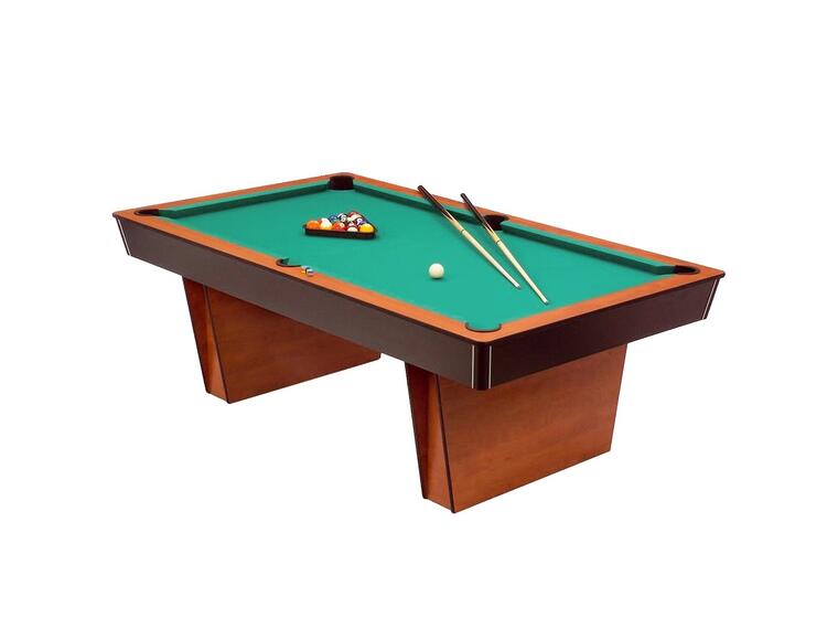 Biljardbord Lugano | Skiferplate 7 fot Grønn biljardduk | Spilleflate 200x100cm 