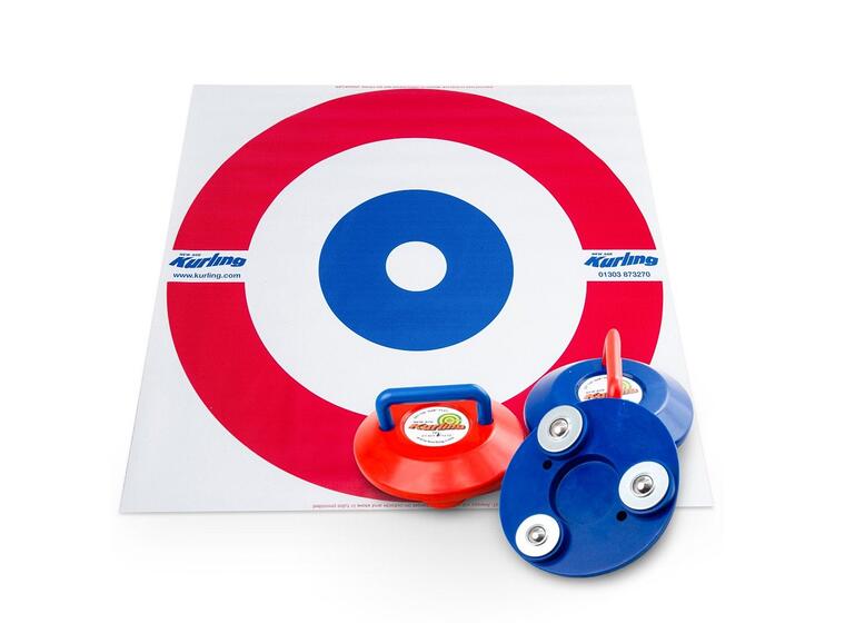 Curling New Age Komplett Curlingsett med 8 steiner og målfelt 