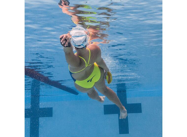 Finis Iso Teknikk Paddles L Svart/Gul 