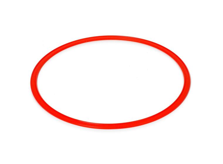 Gymnastikkring flat 50 cm | 1 stk. Rød 