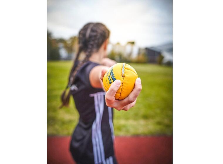 Kasteball av lær 200 g | 8 cm Kasteball til konkurranse 