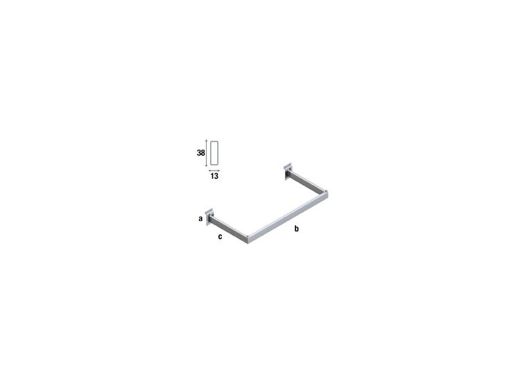 Konfeksjonsbøyle  95 cm 