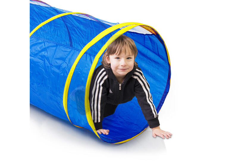Leketunnel Spiral | 300 cm Krabbetunnel med utsikt 