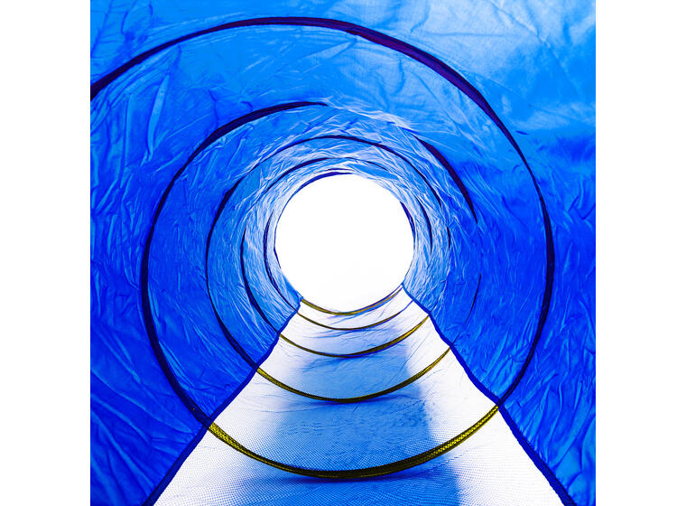 Leketunnel Spiral | 300 cm Krabbetunnel med utsikt 