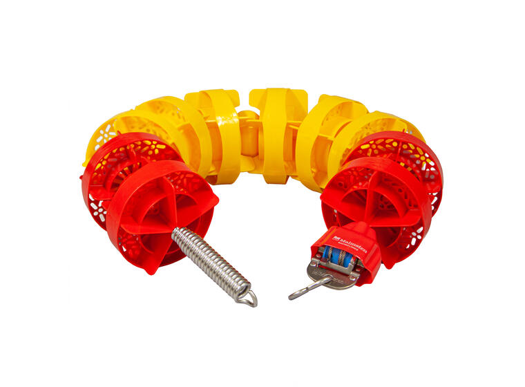 Malmsten Gold PRO Racing Lane 25 m World Aquatics Banetau gul/rød 25 m 