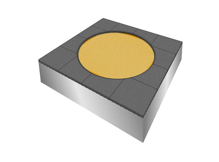 Nedfelt trampoline Kindergarten XL Loop Til barnehager 