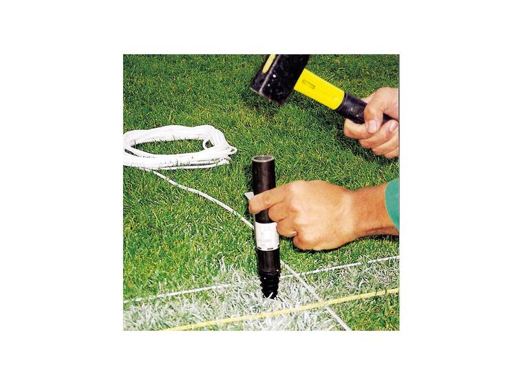 Oppmerkingssett Plifix 25 stk. Hvit Ett sett er nok til en fotballbane 
