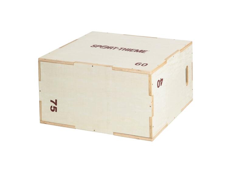 Plyo Box Sport-Thieme Tre 75x40x60 cm | Spenst trening 