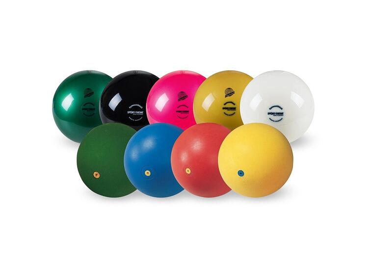 RG Baller - pakke med 9 stykk Ulike baller til rytmisk gymnastikk 