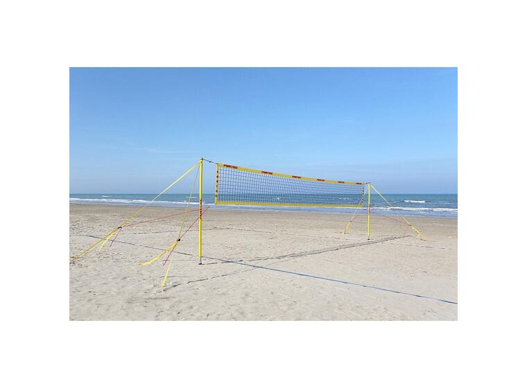 Sandvolleyball-sett Funtec Beach Champ Nett 8,5 m | Stolper | Bag 