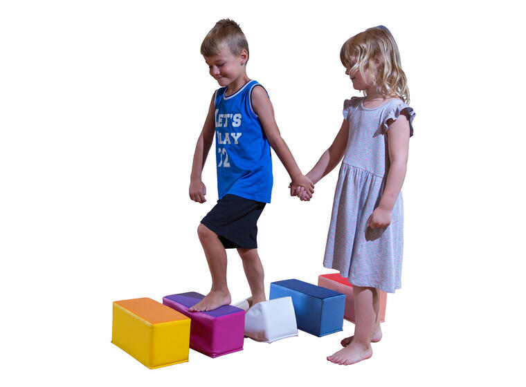 Skumklosser | Sensoriske balanseklosser 30x15 cm klosser til motorikk og balanse 