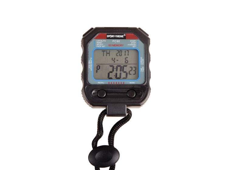 Stoppeklokke Sport-Thieme Delta 60 minner | Vannresistent 