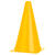 Markeringskjegler 10 stk | 23 cm Sett med 10 gule kjegler 