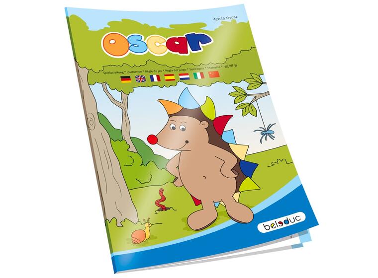 Bamse - Pinnsvinet Oscar Taktil, visuell og auditiv 