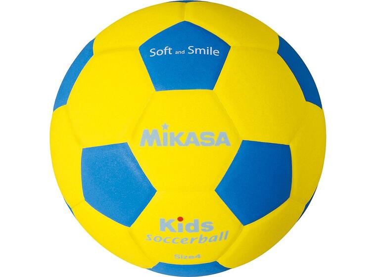 Fotball Mikasa Kids 4 Ball med skumoverflate til lek 