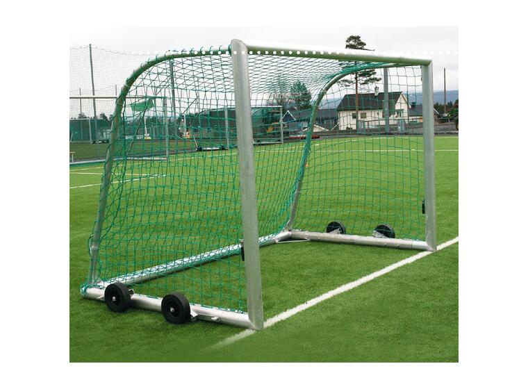 Fotballmål 7,32x2,44 m 11'er mål | Med nett og hjul 