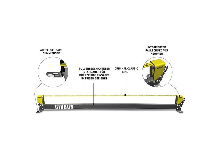 Gibbon® Slack Rack Classic Komplett med Classic Slackline 